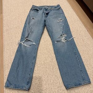 Levi's Women's Blue Distressed Jeans VINTAGE!!!